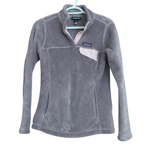 Patagonia ReTool Snap T Smoky Violet Fleece Polartec Sz XS